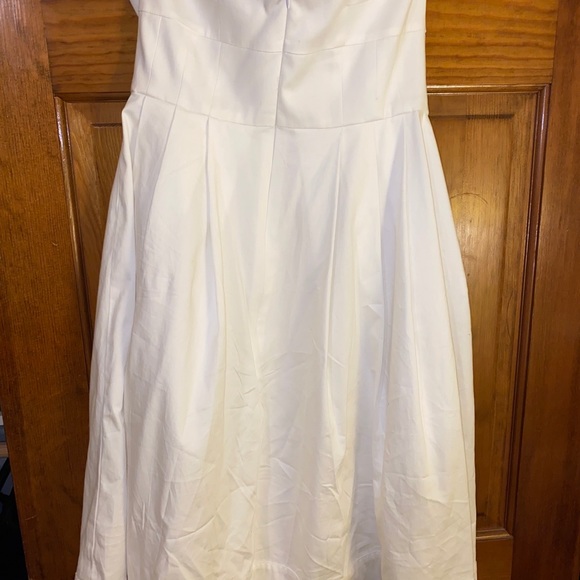 White Strapless Calvin Klein Dress - Picture 2 of 4